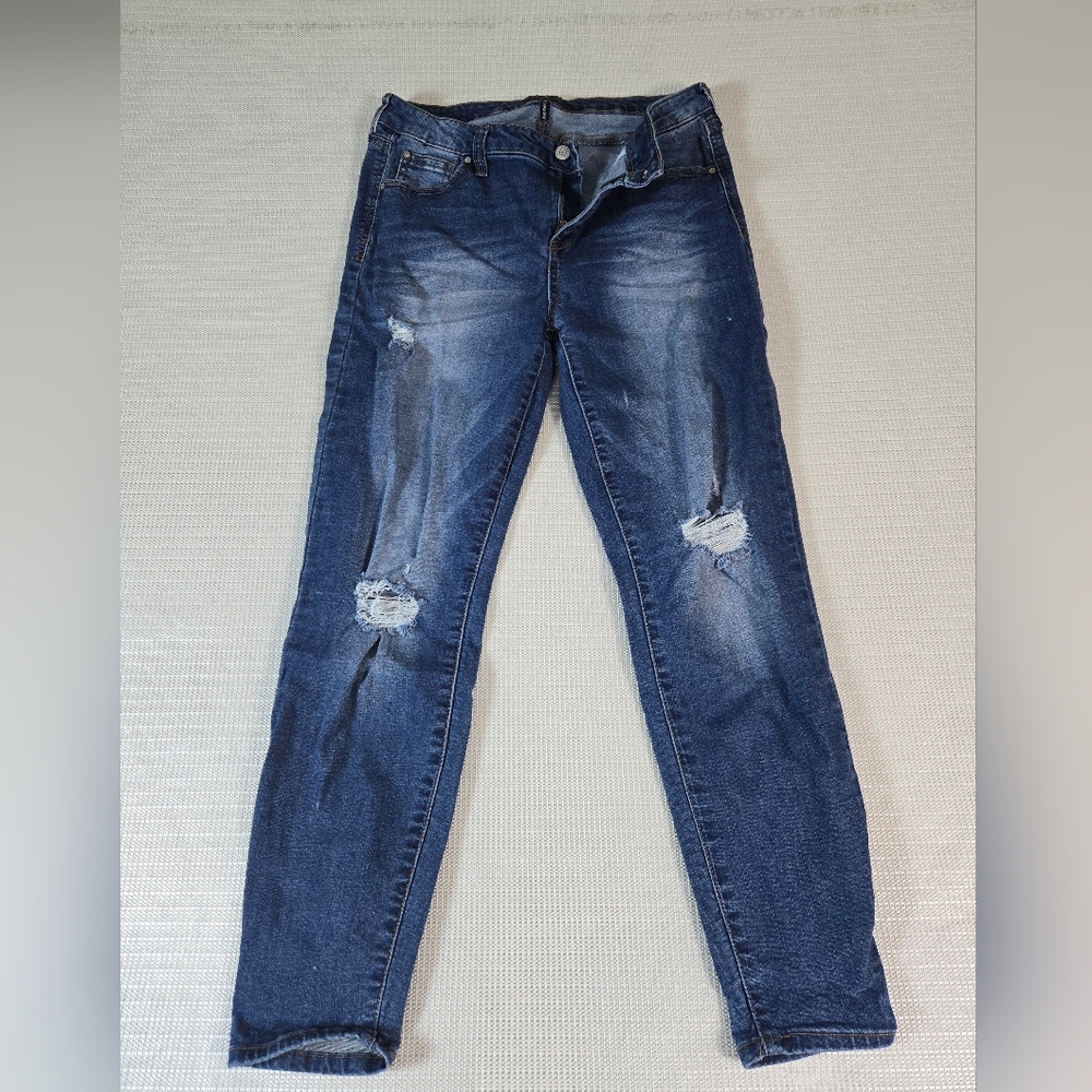 Celebrity Pink Jeans Juniors  13/31 Mid Rise Ankle Skinny Stretch Waist
